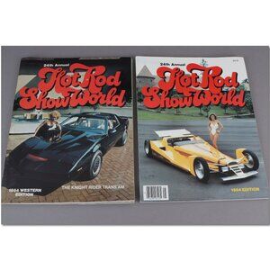 2 Hot Rod Show World magazines from 1984